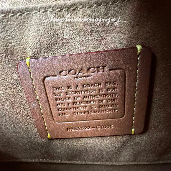 Coach Klare Top Handle Bag Crossbody In Crossgrain Leather/Gold/Black CY686 NWT - Picture 9 of 9